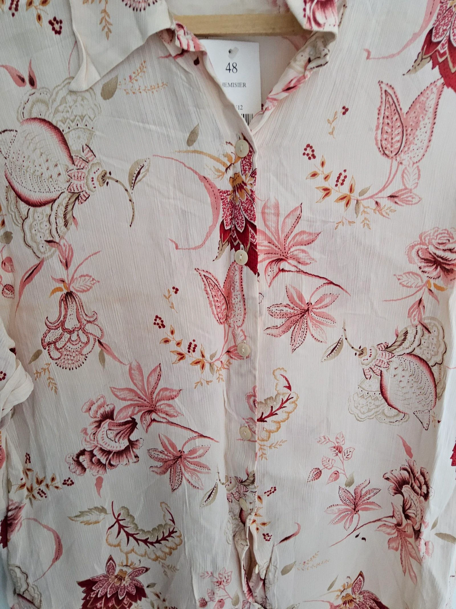 Claire Deslandes Blouse Size 48 – photo 2